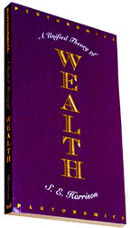 Photograph of the cover of Plutonomics: A Unified Theory of Wealth